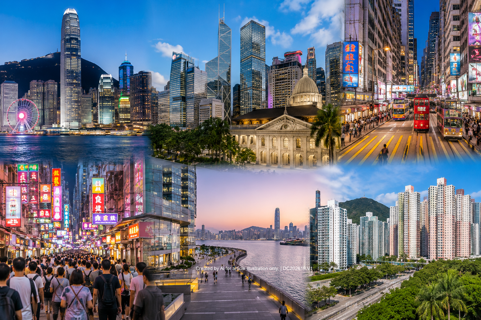 พักที่ไหนดีในฮ่องกง — คู่มือเลือกย่านที่พัก TST, Central, Mong Kok, Causeway Bay